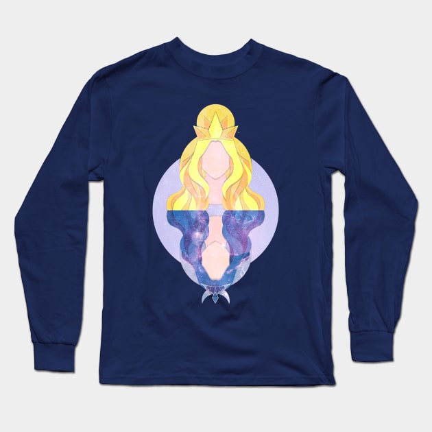 Gemini Zodiac Horoscope Astrological sign 3 Long Sleeve T-Shirt by Gemini DayDreamer